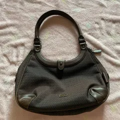 メトロシティ 茶色 柄 バッグ ヴィンテージ 森コア ルックのサムネイル