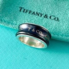TIFFANY ティファニー アトラス リング シルバー 925 希少 18号 - メルカリ