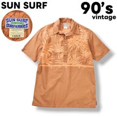 70s IOLANI ビッグプリントプルオーバーアロハシャツ ハワイアンシャツ 