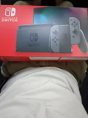 ニンテンドースイッチ 本体 バッテリー強化版 グレー 動作確認済み