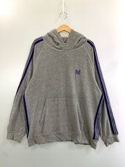 美品】BTS ジョングク着用 Needles ニードルス パーカー S 白/紫 