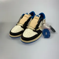 【姫路東店】 中古 NIKE | ナイキ×Travis Scott ×Fragment スニーカー FRAGMENT TRAVIS JORDAN LOW DM7866-140 2021S/S サイズ:28.0cm ブラック 【126】