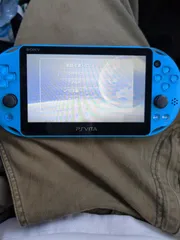 PSVITA 本体 アクアブルー 動作確認済み