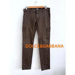DOLCE&GABBANA　ドルチェアンドガッバーナ　メンズ　パンツ　46    ブラウン　カジュアル　送料込み   6466476のサムネイル