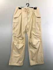 最終値下げ！45R ウェザーの908オーバーカーゴパンツ ベージュ - メルカリ