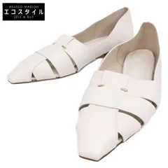 LE TALON ルタロン 【美品】フレンチソフトグルカフラット パンプス 24