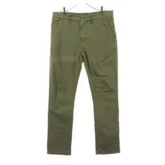 Nudie Jeans ヌーディージーンズ チノパンツ w32 カーキ メンズ 古着のサムネイル