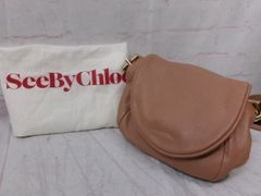 SeeByChloe ショルダーバッグ 2way ベビーピンク チャーム付き - メルカリ