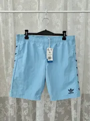 XL) 新品 アディダス スイム ショーツ ハーフパンツ スカイ