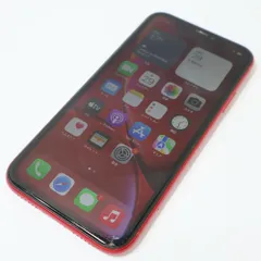 iPhone XR 64GB レッド NT062J/A A2106 SIMフリー 最大容量91% Fパネルひび有り 動作品 FaceID OK アクティベーションロックOFF docomo利用制限〇 Apple アップル