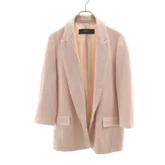 ZARA BASIC ザラベーシック テーラードジャケット M ピンク メンズ 古着のサムネイル