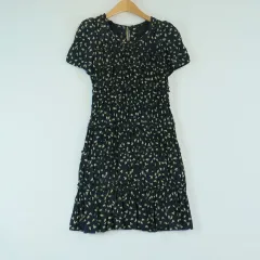 JILLSTUART シルク ONE PIECE ブラック ONE PIECE ゲストルック レディース ONE PIECE