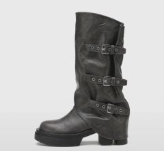MOUSSY BELTED BIKER ブーツ L - メルカリ