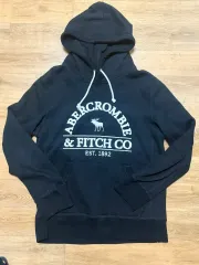Abercrombie WHO フードTシャツ ブラック
