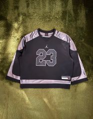 完売品】Nike Jordanブルックリンカレッジエイトホッケージャージ 