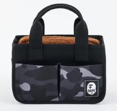 A BATHING APE アベイシングエイプ カモフラージュ トートバッグ + マイロ ポーチ セットのサムネイル