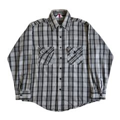 00s Patagonia チェック オンブレ ヘビーフランネルシャツ - メルカリ