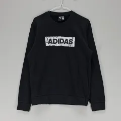 AI 92% adidas アディダス メンズ100 スウェット 春 秋 ブラック 05991