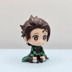 鬼滅の刃 竈門 炭治郎 ベースなし フィギュア ぶら下がりアクリルキーホルダー 鬼滅の刃 ガチャ