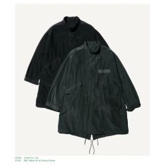 アプレッセ apresse M65 FISHTAIL PARKA ブラック - メルカリ