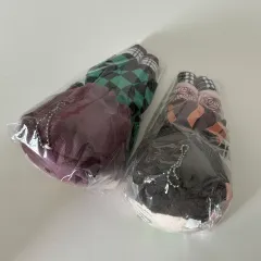 鬼滅の刃 竈門兄妹キーホルダー 炭治郎 禰豆子 寝そべりぬいぐるみセット