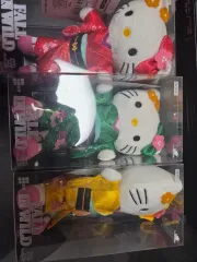 ハローキティ 着物 ぬいぐるみ キーホルダー 3種セット