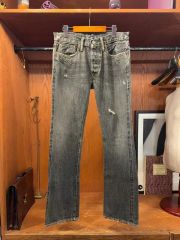 RRL ペイント加工 デニムパンツ 29x30 - メルカリ