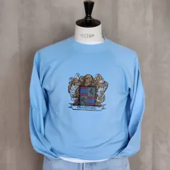 90s HANES(ヘインズ) ヴィンテージ スウェットシャツ スカイブルー L