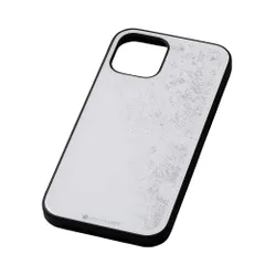 Deff ディーフ iPhone 12 Pro Max 用 Hybrid Case Etanze 背面に化学強化ガラス (6.7インチ) ガラス&TPU ハイブリッドケース 星空ホワイトのサムネイル