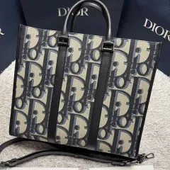 Dior オブリーク マキシ イーストウエスト トートバッグ クロスバッグ ベージュのサムネイル