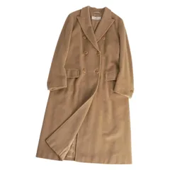 美品 マックスマーラ Max Mara コート ロングコート ダブルブレスト ウ