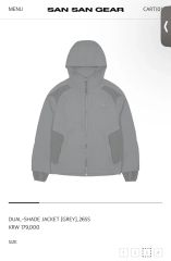 sansangear サンサンギア 25FW ALEA SHELL JACKET - メルカリ