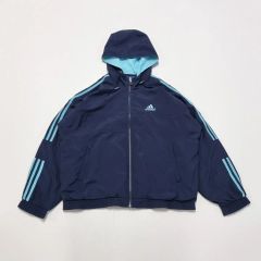 adidas W.N.D. ジャケット フリース裏地付きウインドブレーカー M 