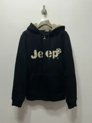 Jeep 起毛 WHO ジップアップ ブラック 100のサムネイル
