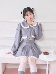 逃げ水あむcollaboration アシンメトリー配色セットアップ - メルカリ