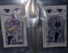 箔押しタグキーホルダー＆チャームセット 楊 謎解き ピオフィオーレの