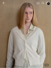 FOLNUA Petal Mohair Knit Cardigan - メルカリ