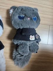 自作ぬいぐるみ・黒肌の黒毛くん - メルカリ