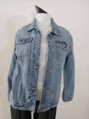 (新品) Abercrombie アバクロンビー バックポイント デニム ジャケットのサムネイル