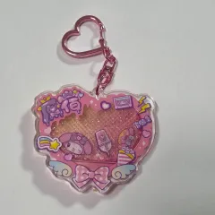 サンリオ 原宿 限定 シャカシャカ アクリル キーホルダー マイメロディ