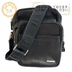 美品 BVLGARI ブルガリ ショルダーバッグ サコッシュ ロゴプレート 