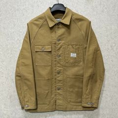 ファンダメンタル ディッキーズ カバーオール ワークジャケット パッチ