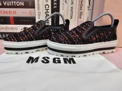 <新品> MSGM エムエスジーエム レディース スリッポン スニーカー 240のサムネイル
