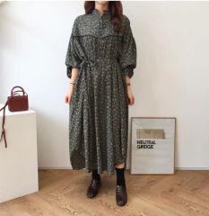 ear PAPILLONNER Vネックティアードワンピースsumistyle - メルカリ