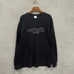 MAHAGRID マハグリッド プリンティングロゴ ロングスリーブ 長袖Tシャツ L A08058のサムネイル