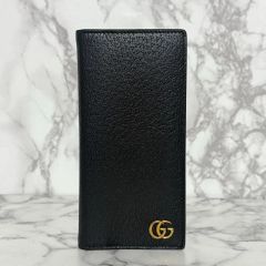 GUCCI グッチ ロングウォレット 長財布 ブラック 795296 - メルカリ