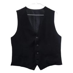 BUFFALO BOBS☆00s☆レイヤード風 光沢ラペル ジレベスト 黒 1 - メルカリ