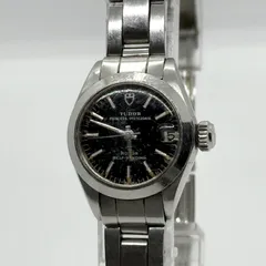 TUDOR チュードル プリンセス オイスター デイト 7606/0 ブラック 