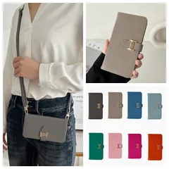 鮮やか色　ショルダーケース　iPhone 16Promax 6.7インチ　ケース　手帳型　斜め掛け　おしゃれ