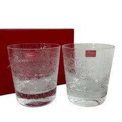 Baccarat /バカラ/ローハン/タンブラー/ロックグラス/ペア/2個セット/クリスタル/箱付/RS1107